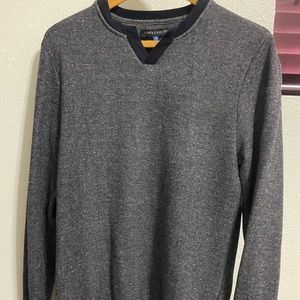 Vince Camuto V Neck Navy Sweater